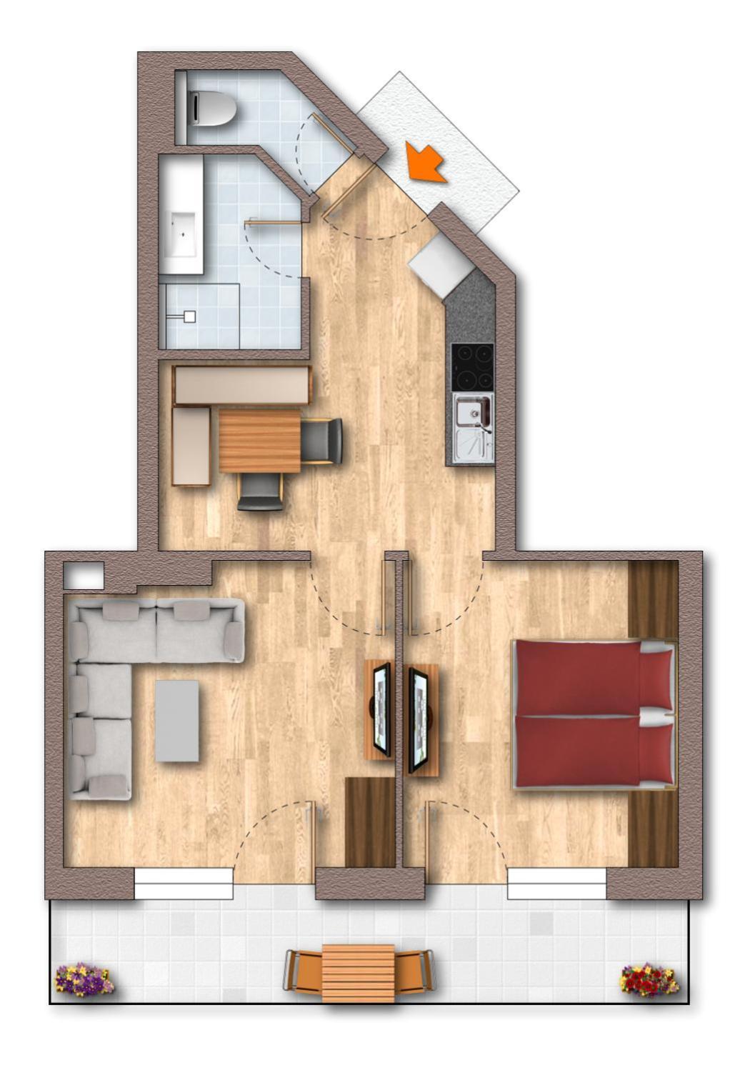 Hotel-Appartement Ferienhof 겔로스 외부 사진